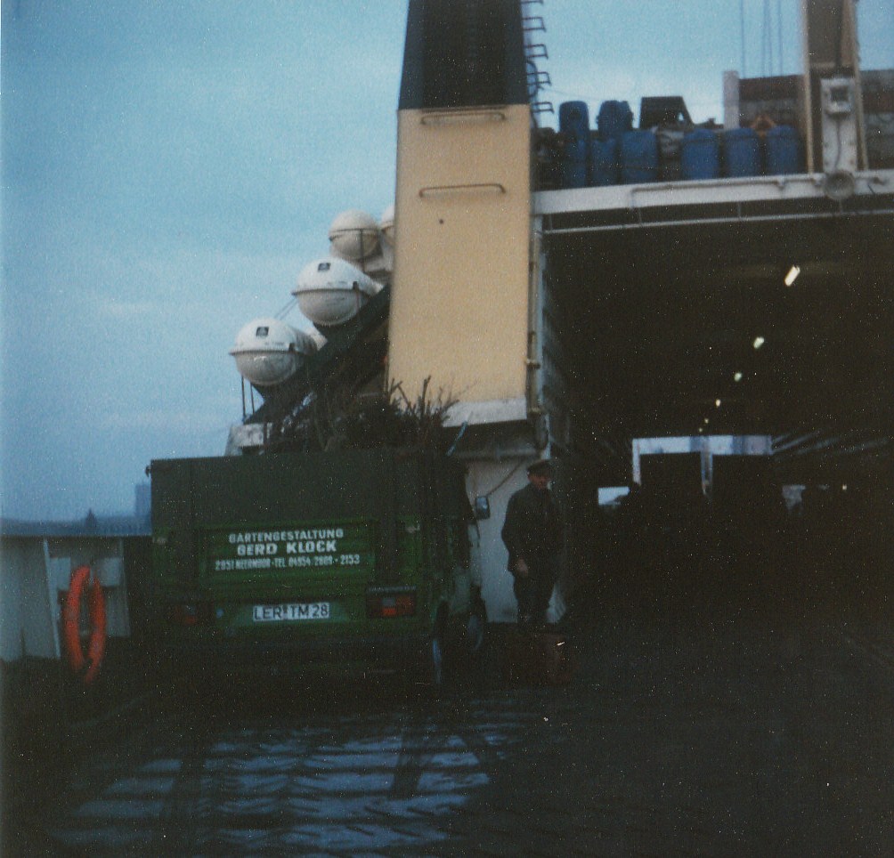 Arbeiten auf der Insel 1980